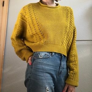Urban Outfitters chunky crop sweater